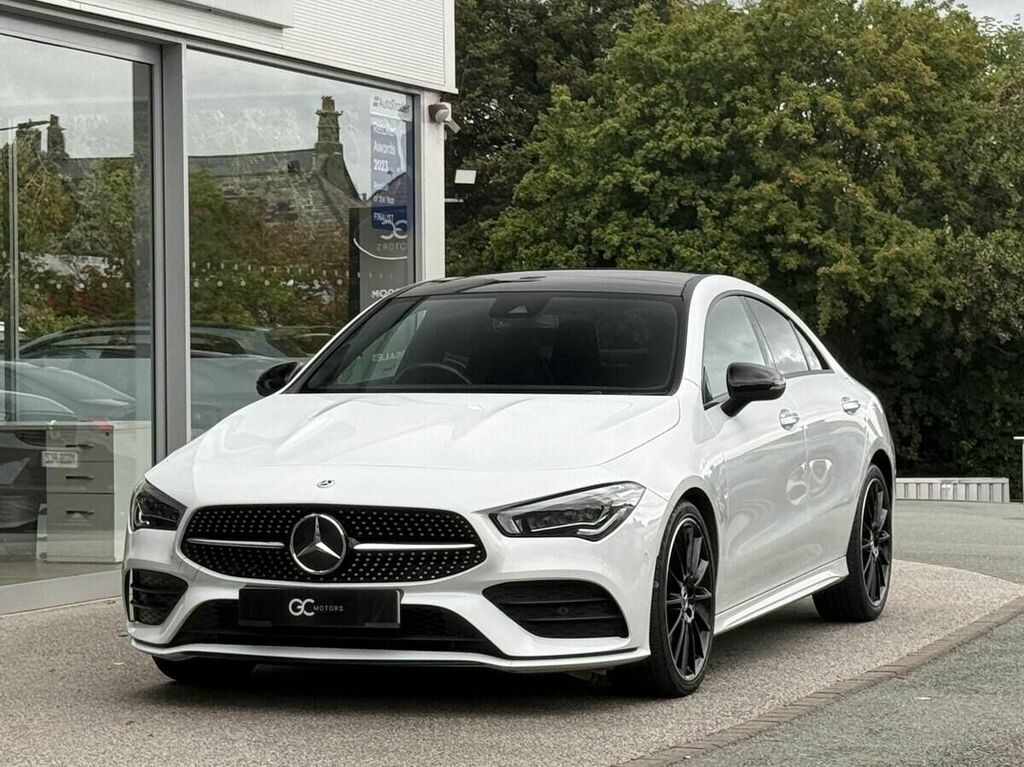 Mercedes-Benz CLA Class 2.0 Cla220d Amg Line Night Edition Premium Plus White