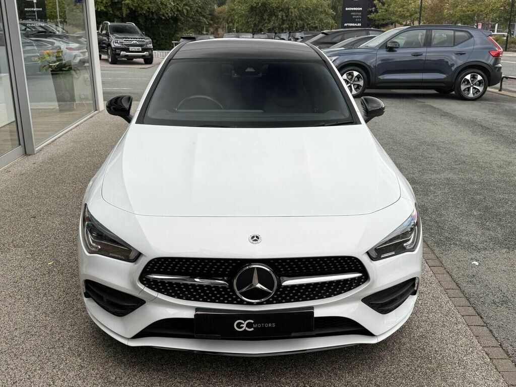 Mercedes-Benz CLA Class 2.0 Cla220d Amg Line Night Edition Premium Plus White #2