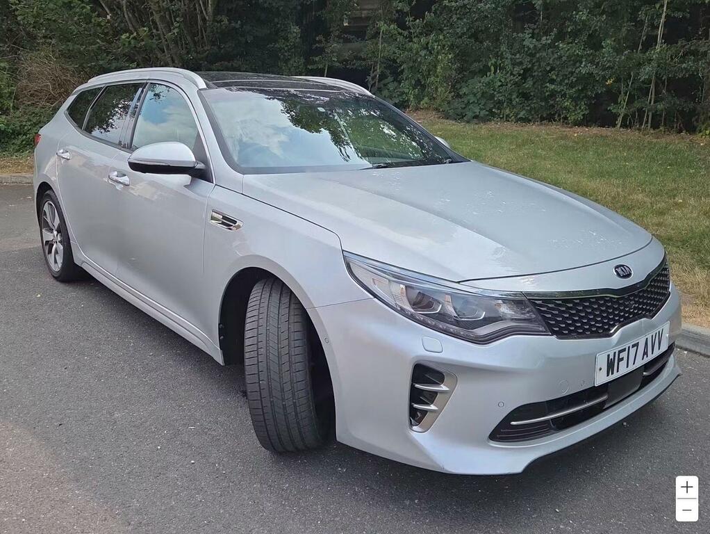 Kia Optima 1.7 Crdi Gt-line S Sportswagon Dct Euro 6 Ss Silver