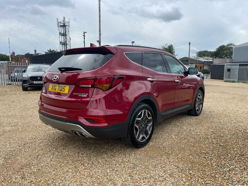 Hyundai Santa Fe 2.2 Crdi Blue Drive Premium 4Wd Euro 6 Ss Red #6
