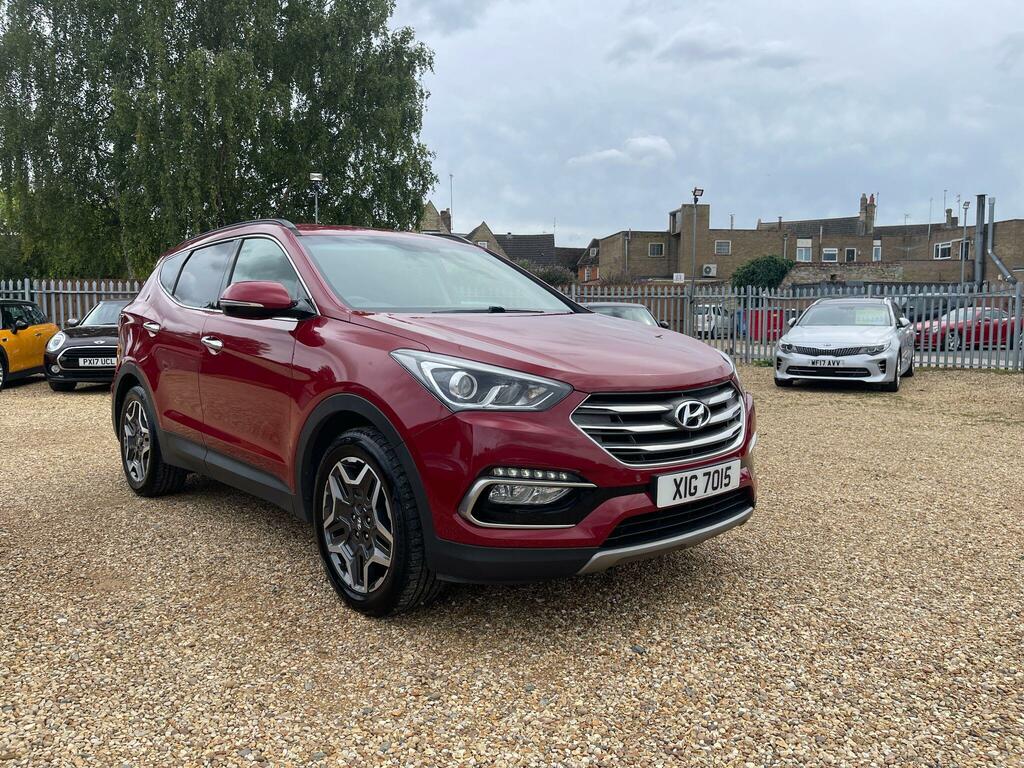 Hyundai Santa Fe 2.2 Crdi Blue Drive Premium 4Wd Euro 6 Ss Red