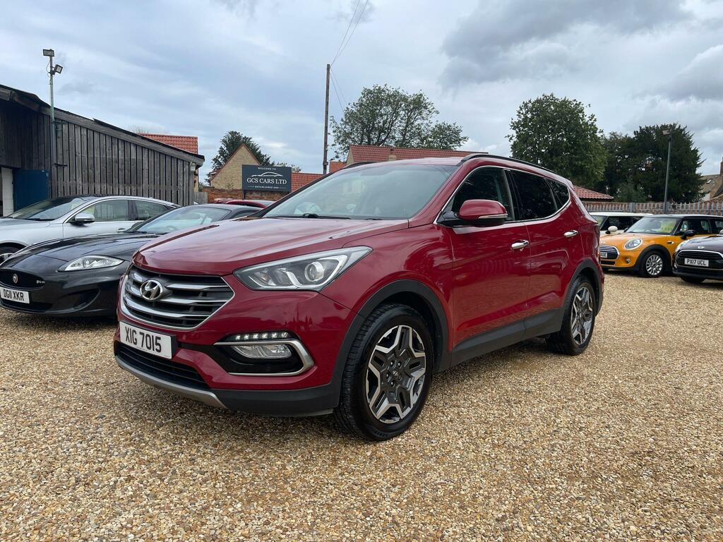 Hyundai Santa Fe 2.2 Crdi Blue Drive Premium 4Wd Euro 6 Ss Red #3
