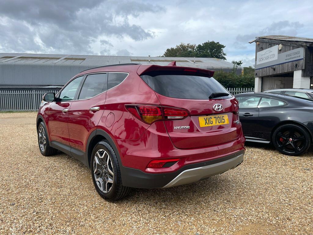 Hyundai Santa Fe 2.2 Crdi Blue Drive Premium 4Wd Euro 6 Ss Red #4