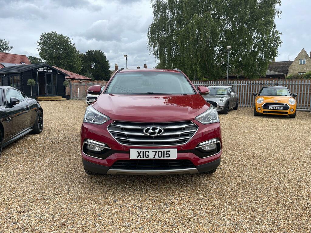 Hyundai Santa Fe 2.2 Crdi Blue Drive Premium 4Wd Euro 6 Ss Red #2