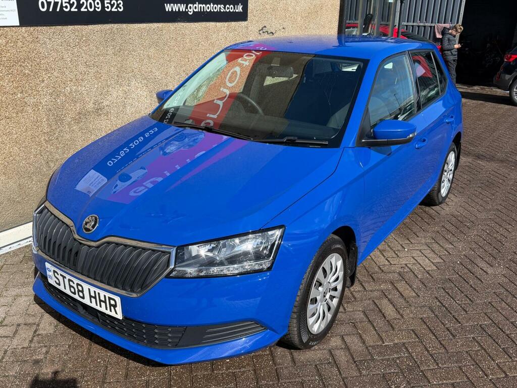 Skoda Fabia 1.0 S Euro 6 Ss Blue #2