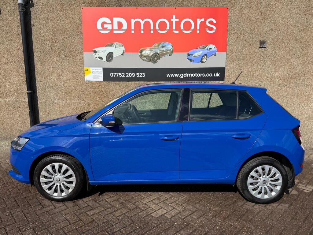 Skoda Fabia 1.0 S Euro 6 Ss Blue #3