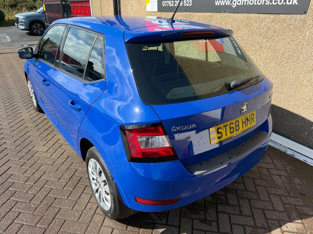 Skoda Fabia 1.0 S Euro 6 Ss Blue #4