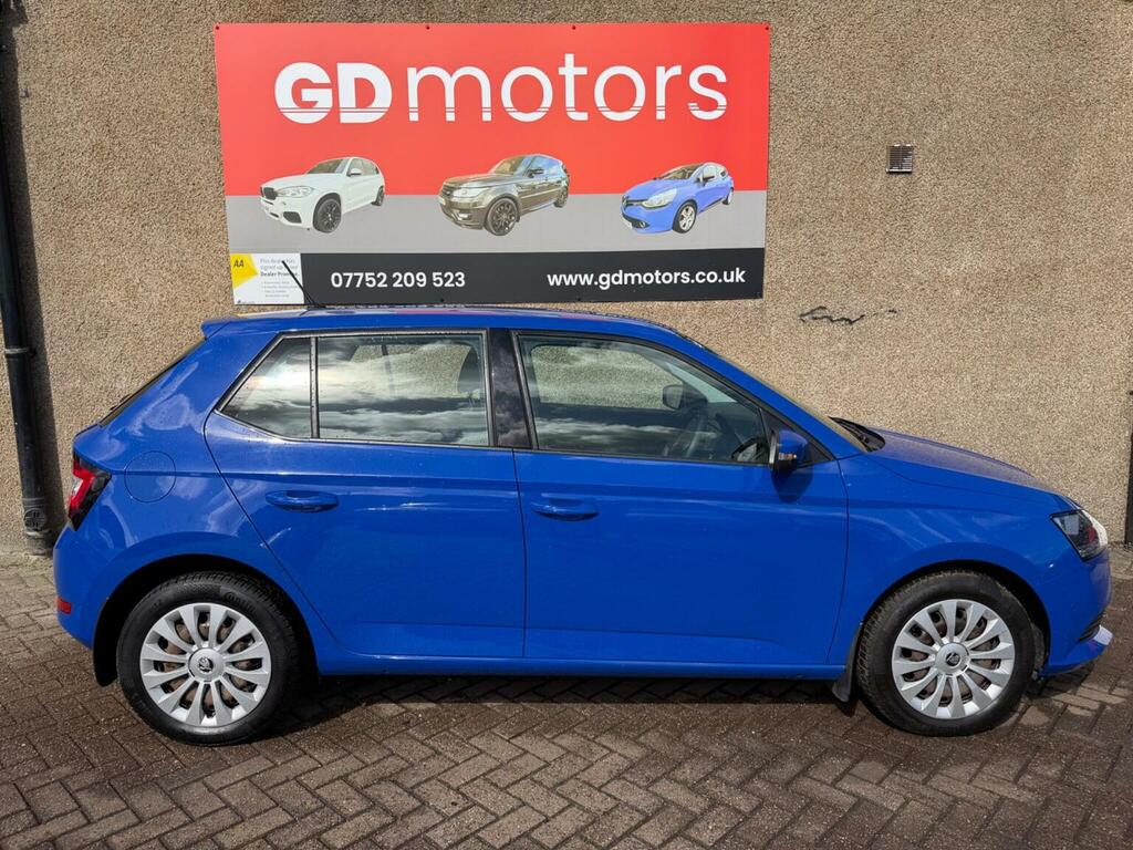 Skoda Fabia 1.0 S Euro 6 Ss Blue #6