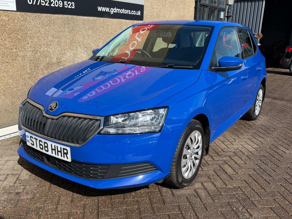 Skoda Fabia 1.0 S Euro 6 Ss Blue