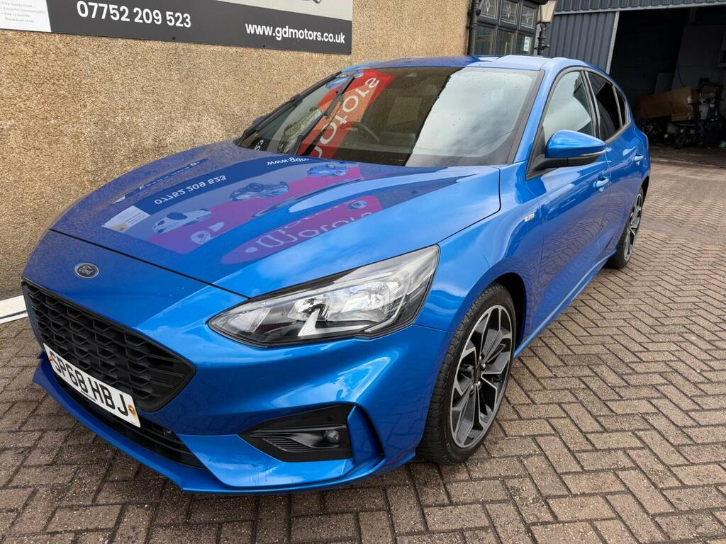 Ford Focus 1.5T Ecoboost St-line X Euro 6 Ss Blue