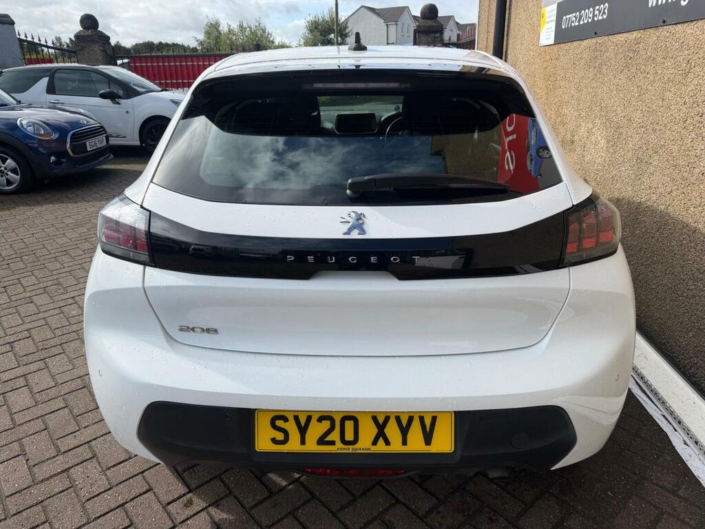 Peugeot 208 1.2 Puretech Active Euro 6 Ss White #6