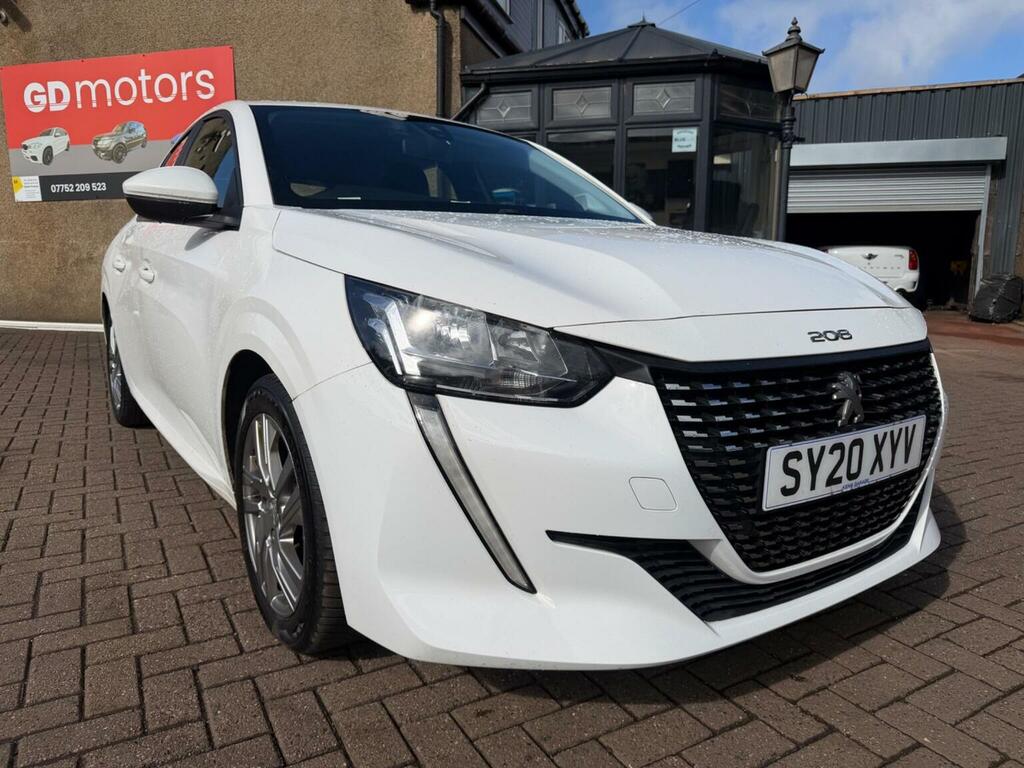 Peugeot 208 1.2 Puretech Active Euro 6 Ss White #5