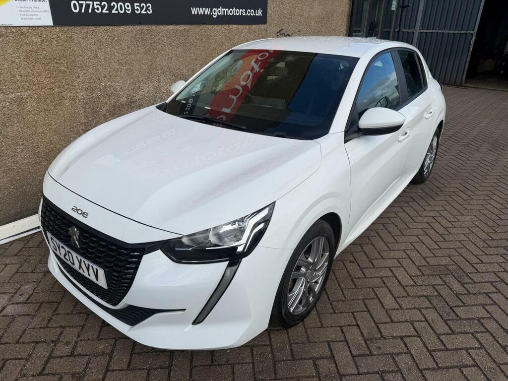Peugeot 208 1.2 Puretech Active Euro 6 Ss White #2