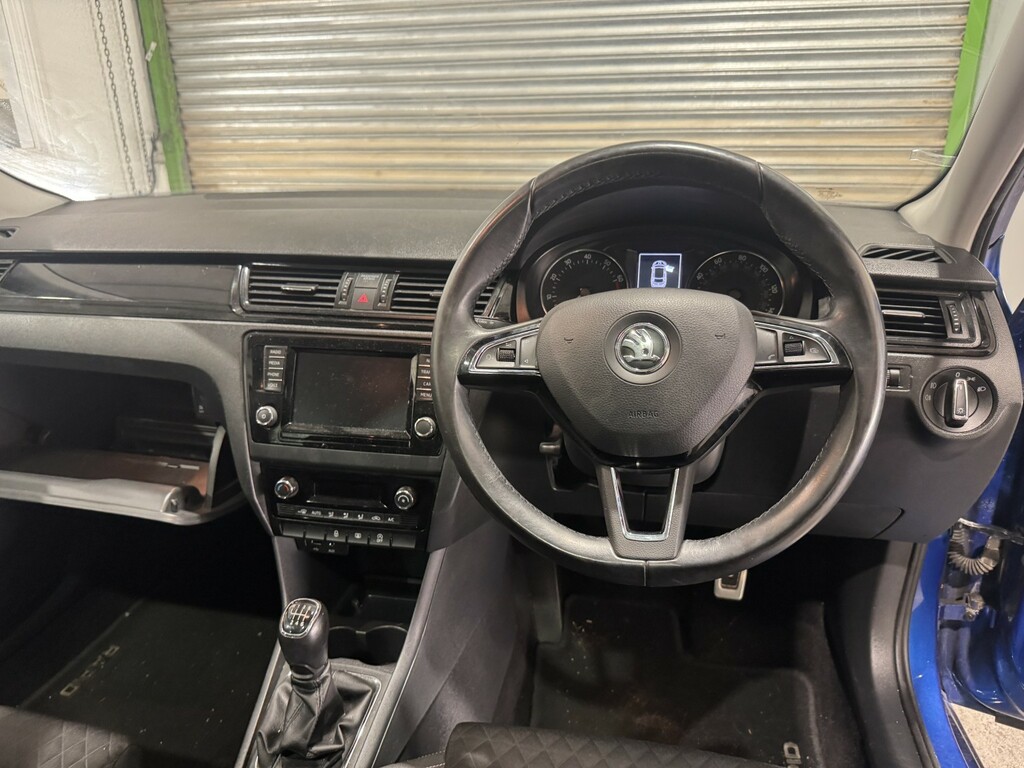 Skoda Rapid Spaceback Se Sport Blue #16