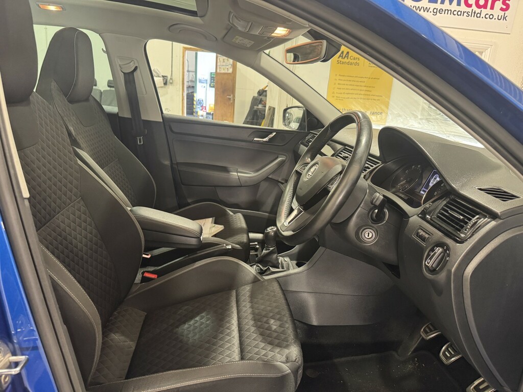 Skoda Rapid Spaceback Se Sport Blue #12