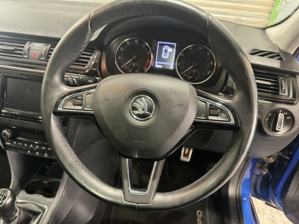 Skoda Rapid Spaceback Se Sport Blue #18