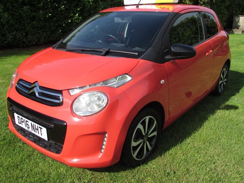 Citroen C1 Puretech Flair Orange #2