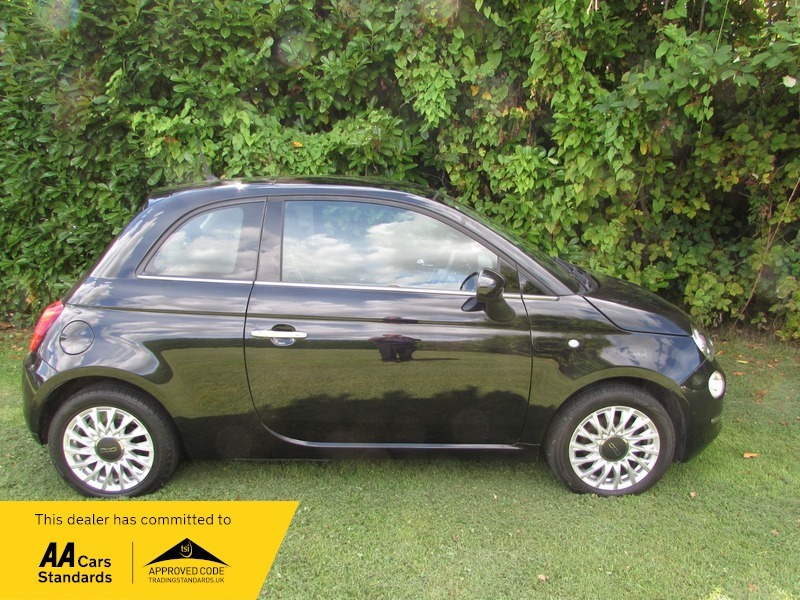 Fiat 500 Lounge Dualogic Black #6