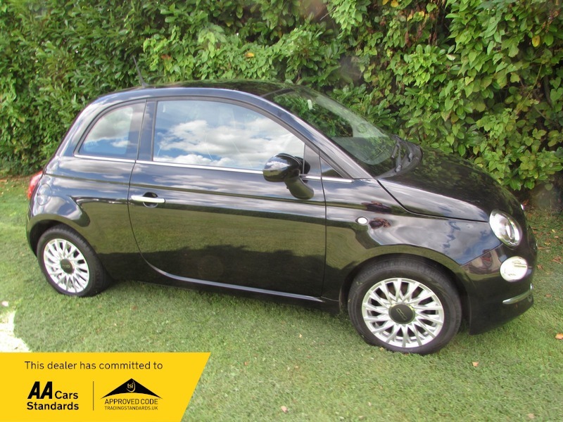Fiat 500 Lounge Dualogic Black