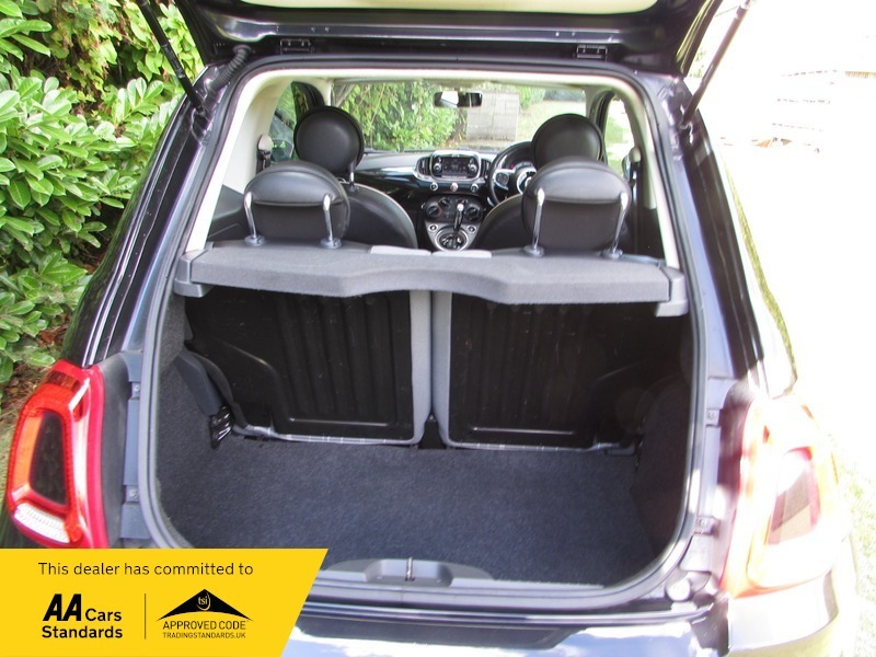 Fiat 500 Lounge Dualogic Black #4