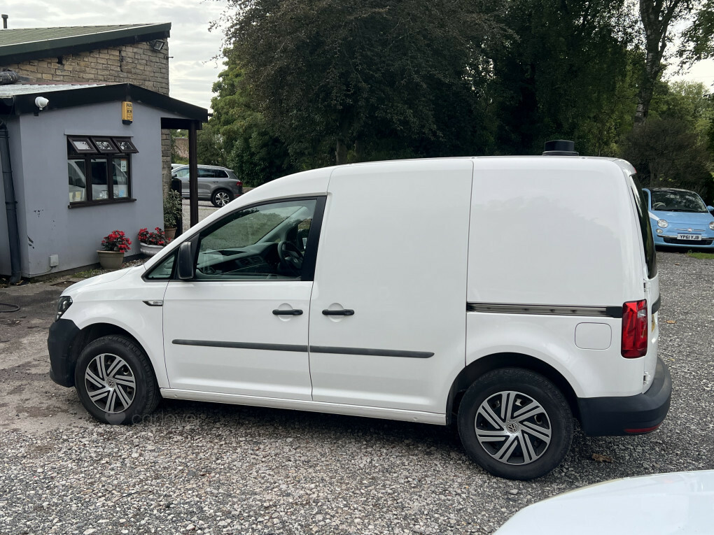 Volkswagen Caddy C20 Startline Tdi White #4