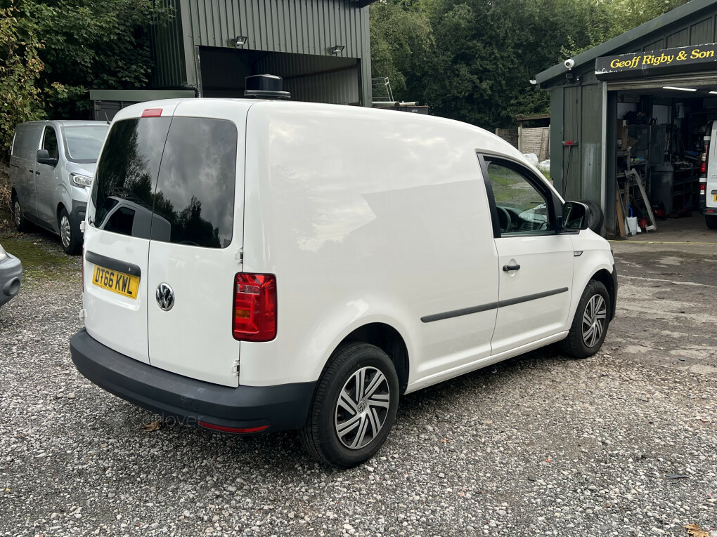 Volkswagen Caddy C20 Startline Tdi White #6