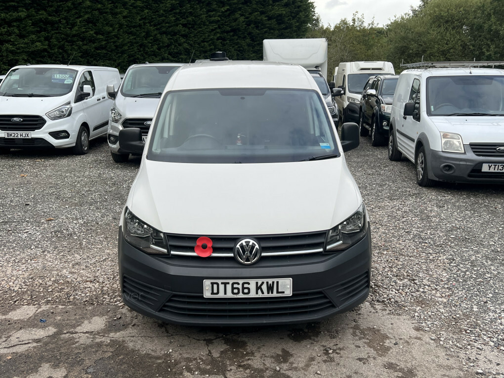 Volkswagen Caddy C20 Startline Tdi White #2