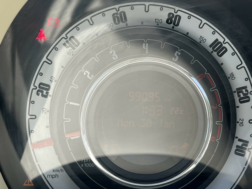 Fiat 500 0.9 Lounge Silver #23