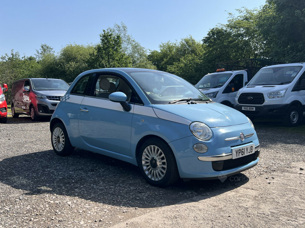 Fiat 500 0.9 Lounge Silver #1