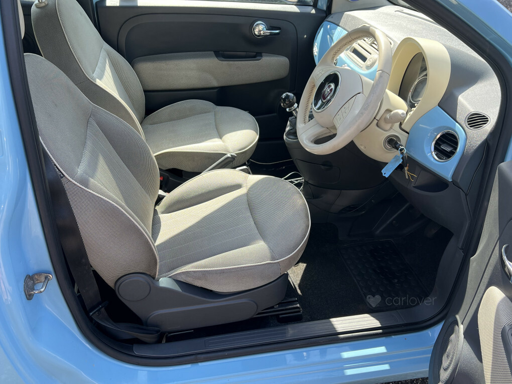 Fiat 500 0.9 Lounge Silver #18