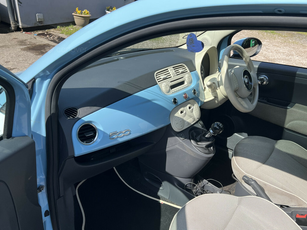 Fiat 500 0.9 Lounge Silver #12
