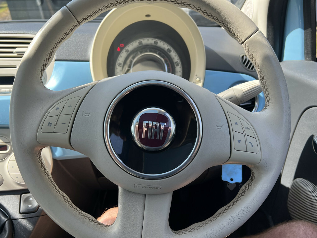 Fiat 500 0.9 Lounge Silver #25