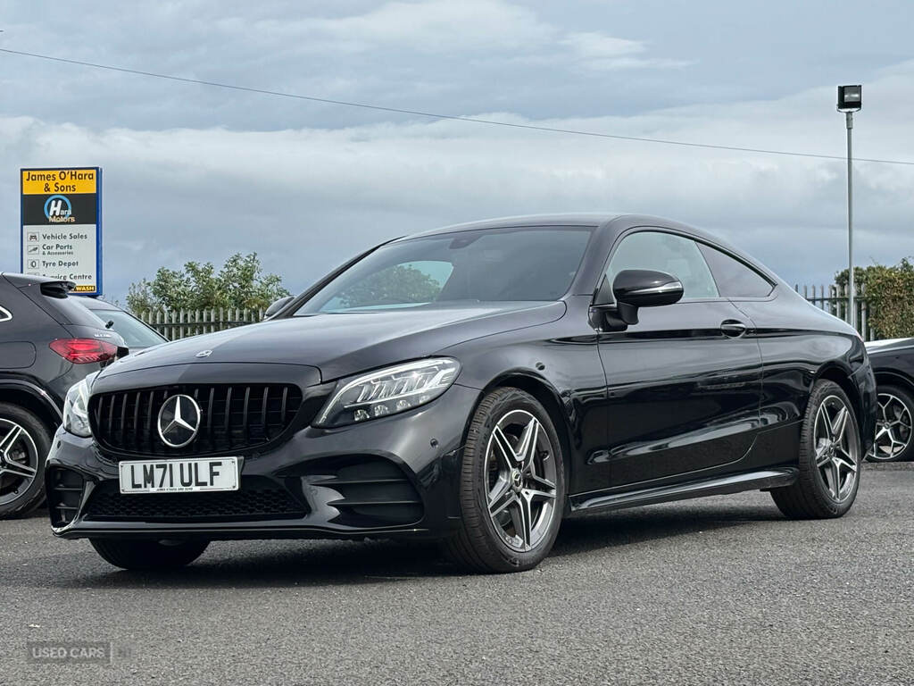 Mercedes-Benz C Class C220d Amg Line Edition 9G-tronic Black