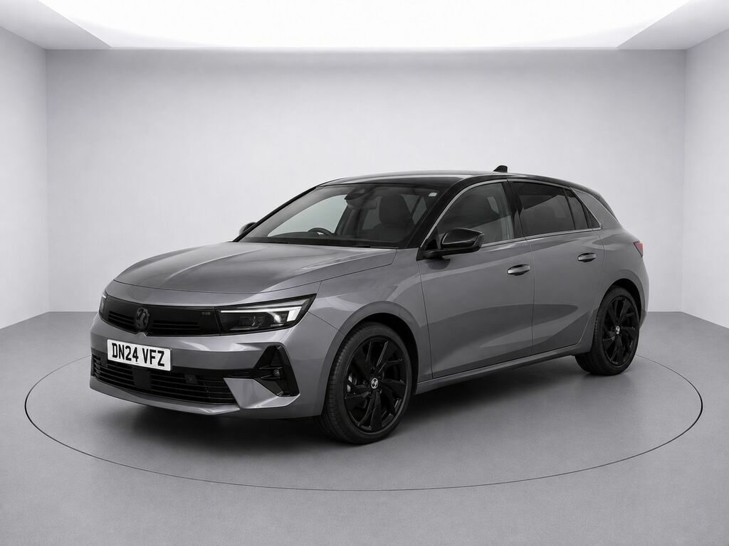 Vauxhall Astra Turbo Gs Hatchback DN24VFZ Grey #2