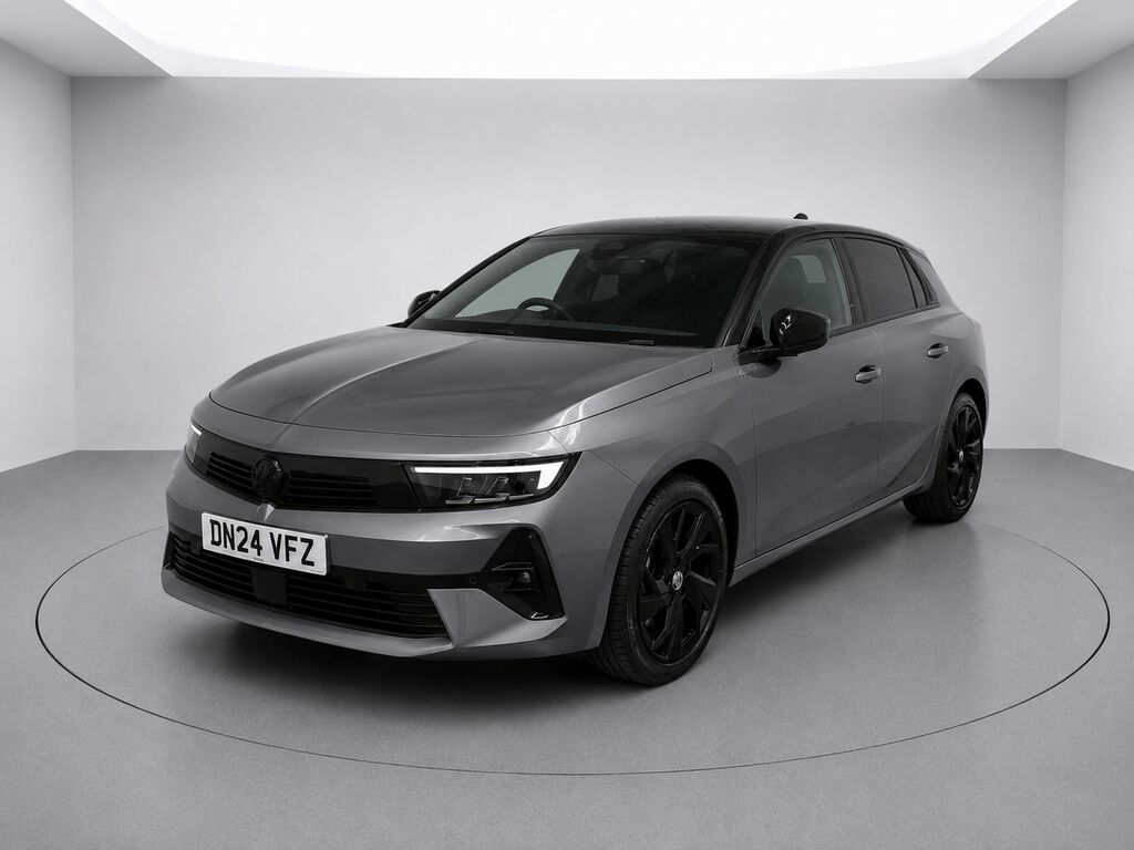 Vauxhall Astra Turbo Gs Hatchback DN24VFZ Grey #3