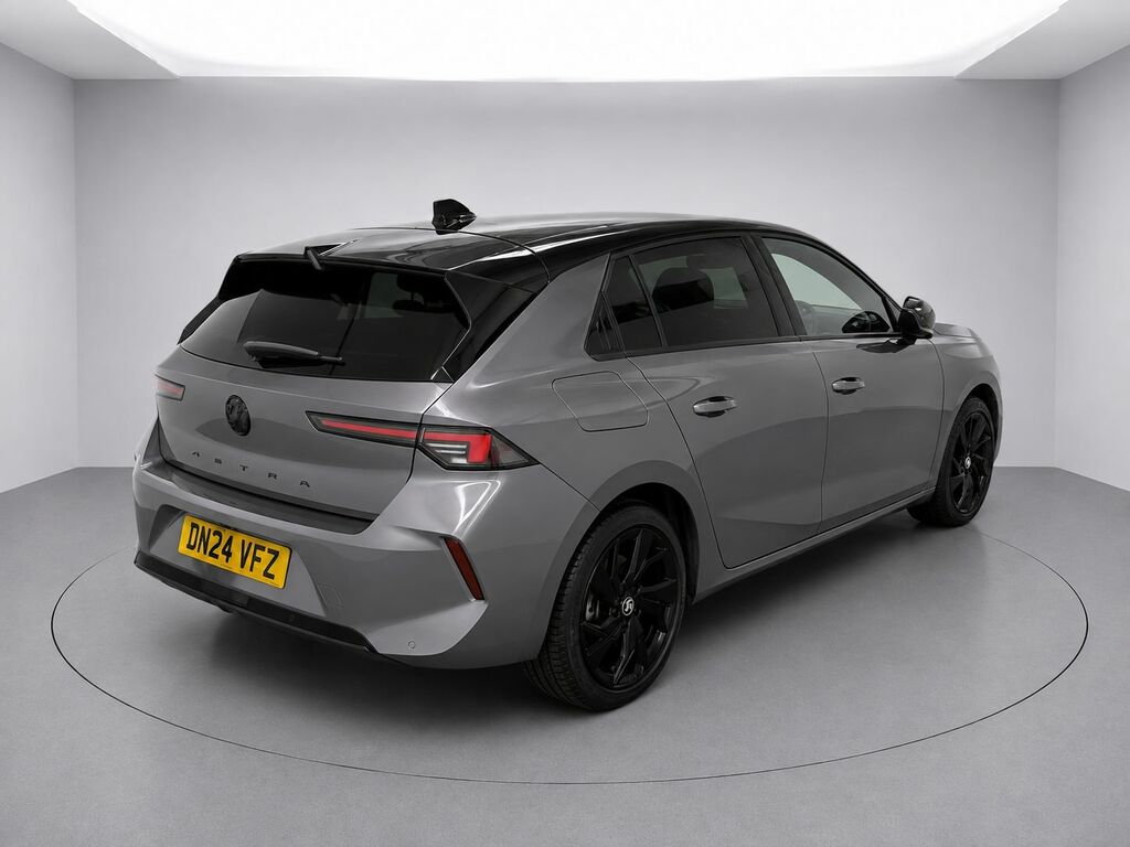 Vauxhall Astra Turbo Gs Hatchback DN24VFZ Grey #4