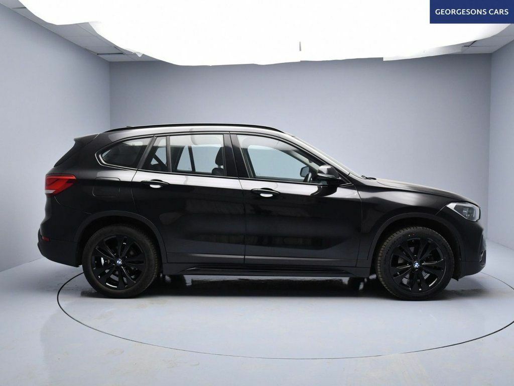BMW X1 18I M Sport Suv Black #3