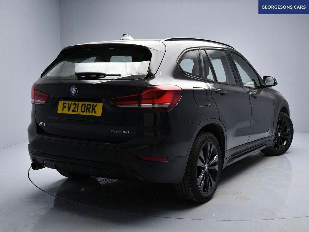 BMW X1 18I M Sport Suv Black #6