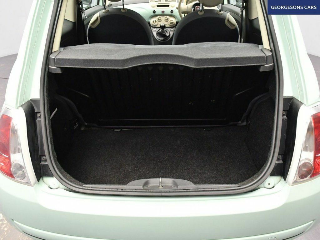 Fiat 500 Hatchback Blue #7
