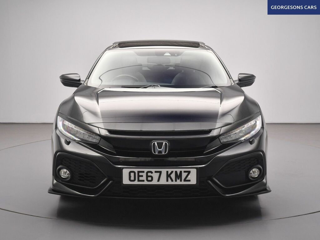 Honda Civic 1.5 Vtec Turbo Sport Plus Hatchback Cvt Black #3