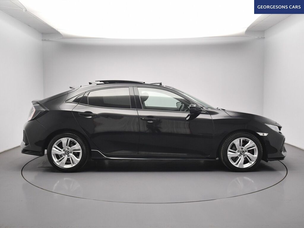 Honda Civic 1.5 Vtec Turbo Sport Plus Hatchback Cvt Black #5