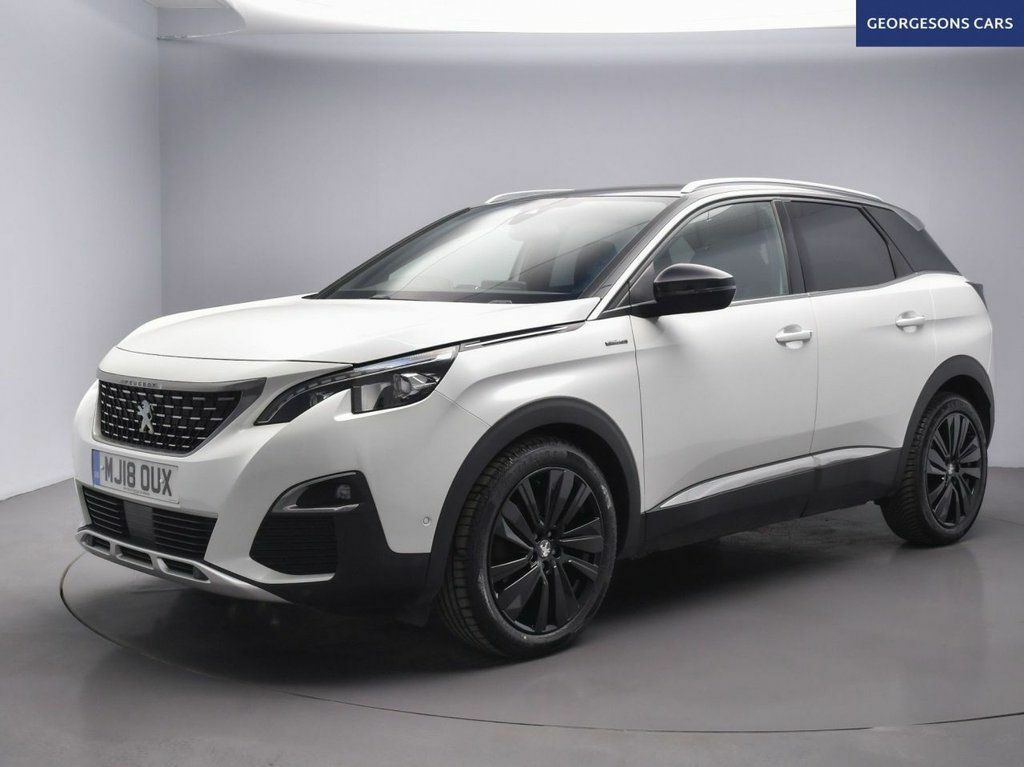 Peugeot 3008 1.5 Bluehdi Gt Line Premium Suv White #4