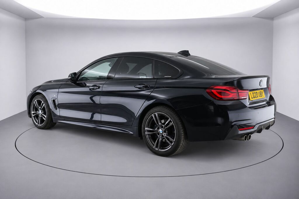 BMW 4 Series Gran Coupe 420I Gpf M Sport Black #2