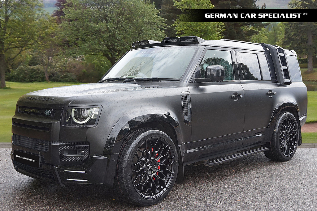 Land Rover Defender Estate Black #4