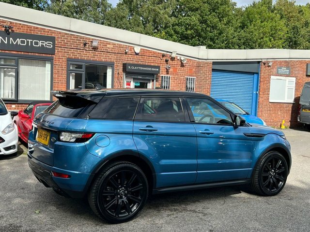 Land Rover Range Rover Evoque 2.2 Sd4 Dynamic Suv Blue #4