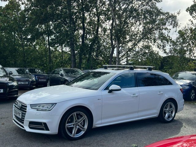 Audi A4 Avant 2.0 Tdi Ultra S White #2