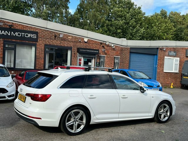 Audi A4 Avant 2.0 Tdi Ultra S White #5