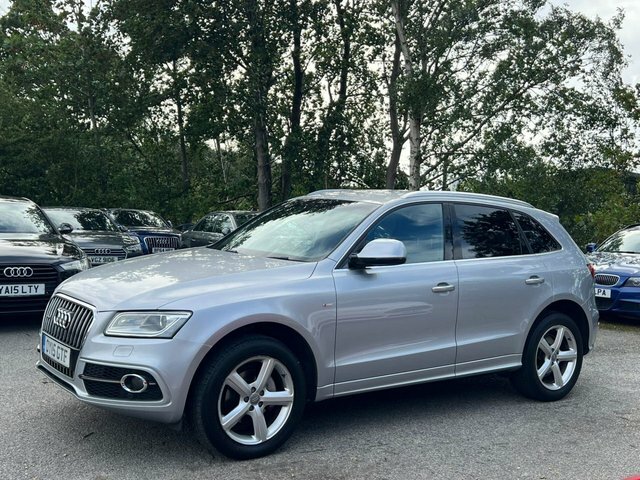 Audi Q5 2.0 Tdi S Line Silver #2