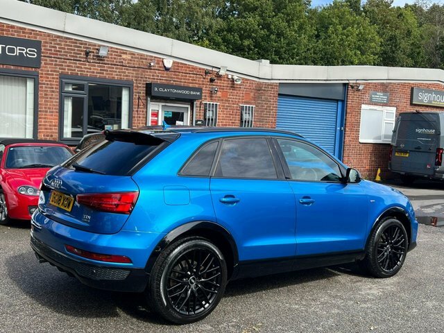 Audi Q3 2.0 Tdi Black Edition Blue #6