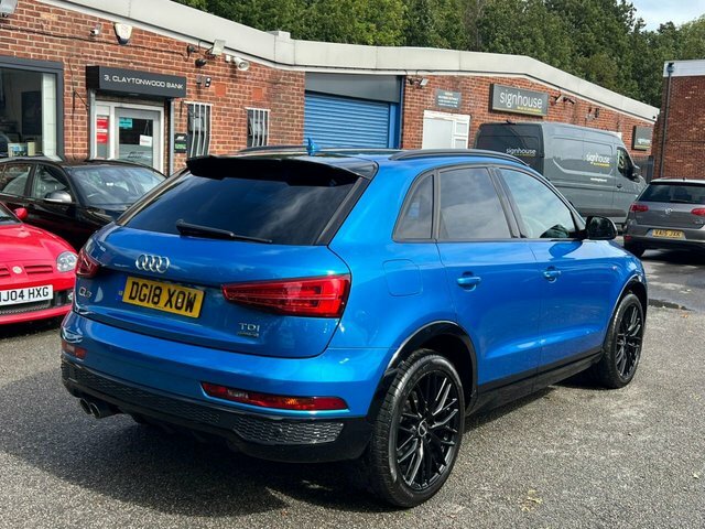 Audi Q3 2.0 Tdi Black Edition Blue #3